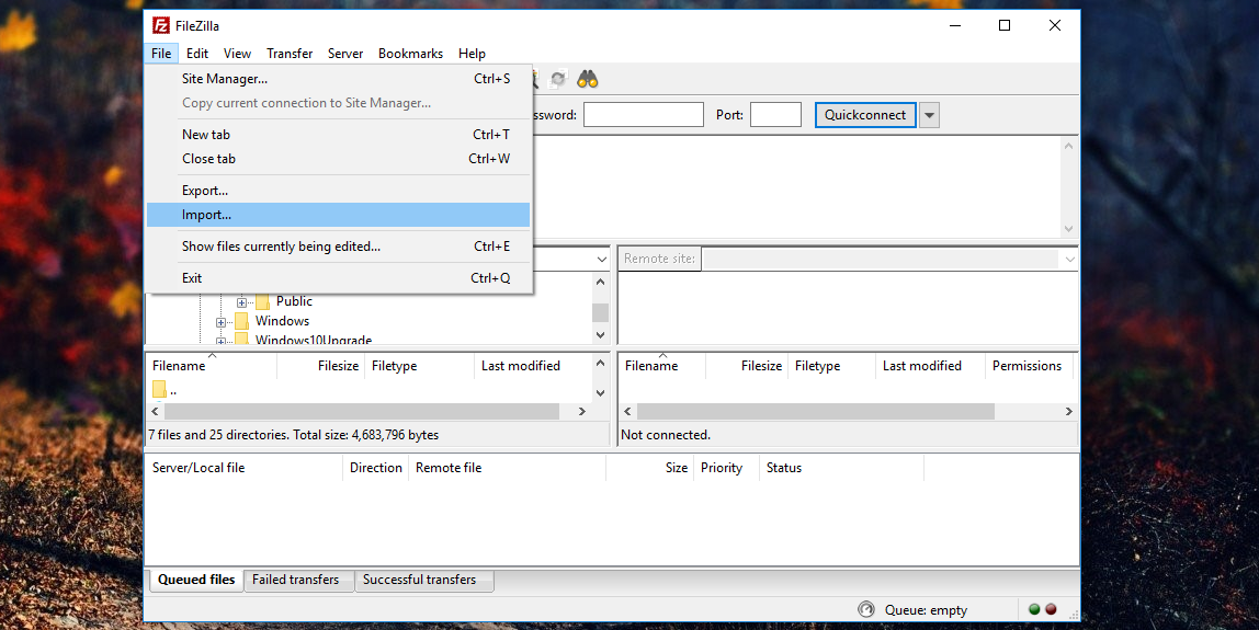 How to Create FTP Server