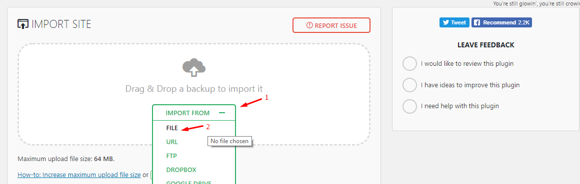 migrate wordpress