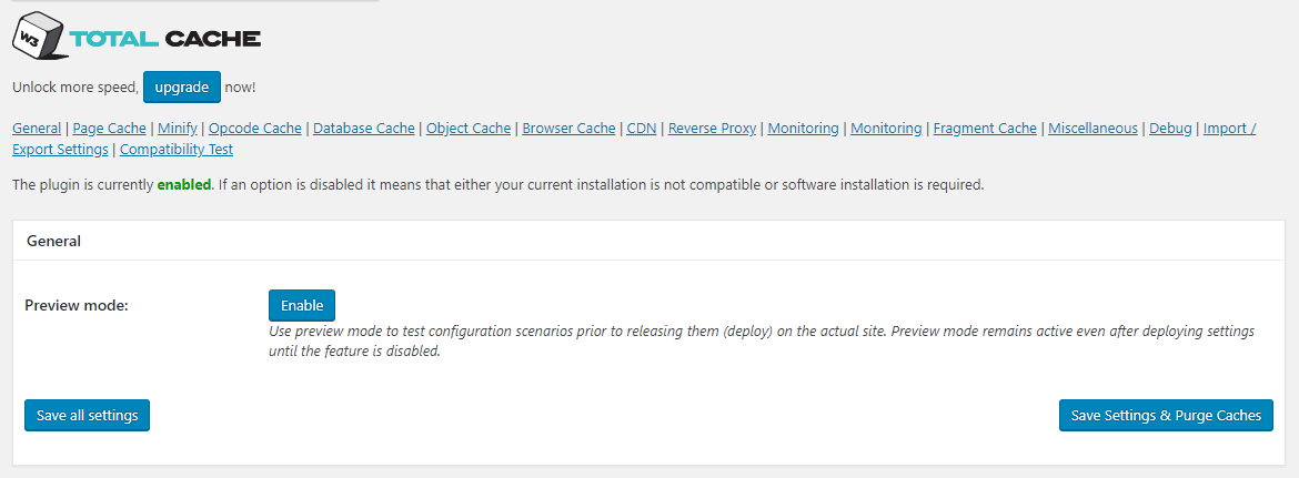 speed up wordpress site