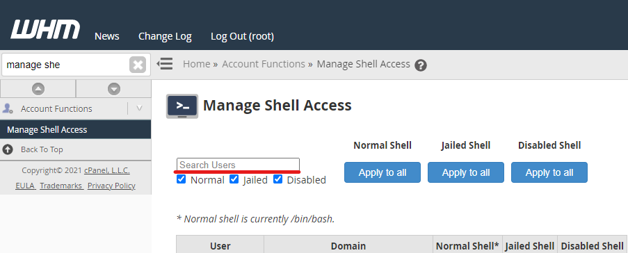 How to Enable SSH Access for Clients or Users 4